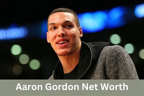 aron gordon net worth|Aaron Gordon Net Worth: Career and Income